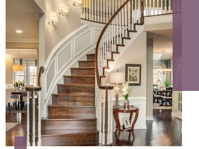 Изготовление лестниц под ключ в Копейске — металлокаркас и отделка