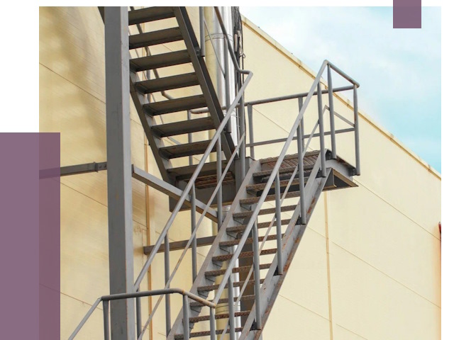 Пожарные лестницы в Копейске от 12316 руб. — монтаж и продажа | ПРОЛЁТ-Кпс