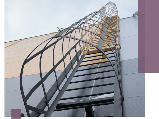 Изготовление и монтаж пожарных лестниц в Копейске профессионально