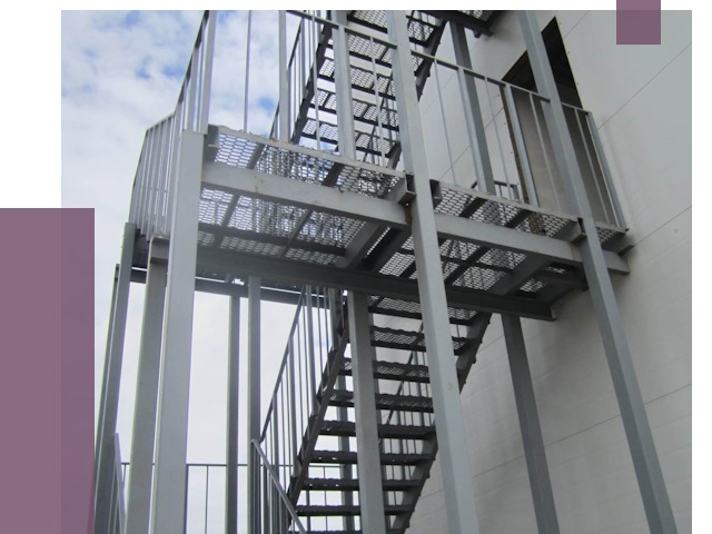 Монтаж пожарных лестниц в Копейске от 7800 руб.