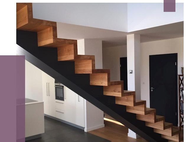 Изготовление деревянных лестниц в Копейске от 87236 руб. | ПРОЛЁТ-Кпс