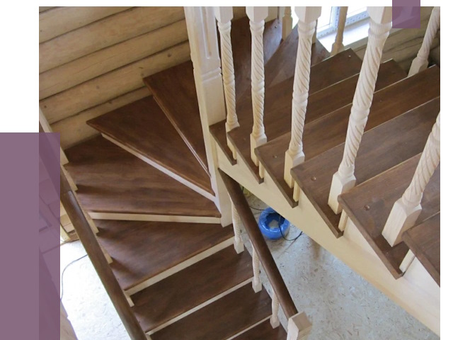 Реставрация деревянных лестниц в Копейске от 4310 руб.