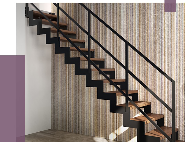 Изготовление металлических лестниц в Копейске от 48749 руб. | ПРОЛЁТ-Кпс