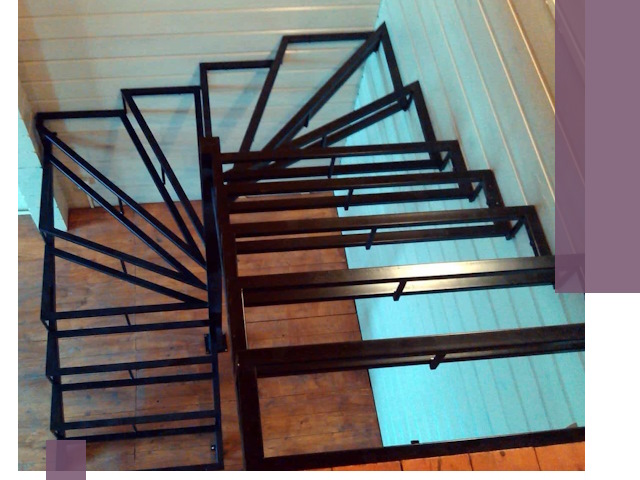 Изготовление металлических лестниц любой сложности в Копейске