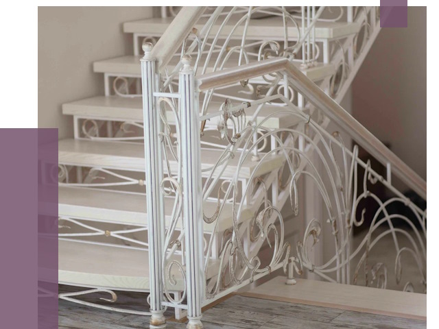 Изготовление кованых лестниц на заказ в Копейске от 87236 руб. | ПРОЛЁТ-Кпс