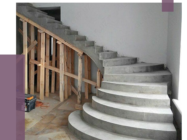 Изготовление бетонных лестниц под ключ в Копейске от 20013 руб. | ПРОЛЁТ-Кпс