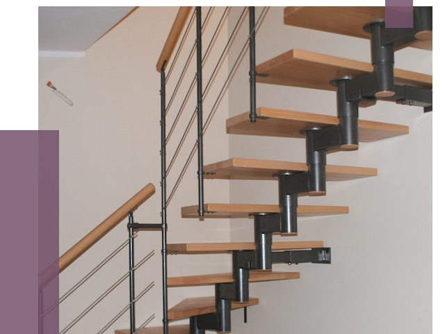 Изготовление модульных лестниц в Копейске от 11546 руб. 