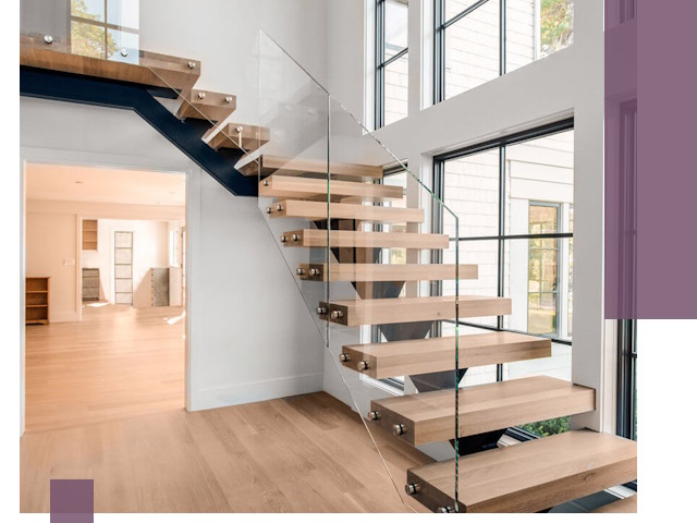 Монтаж модульных лестниц в Копейске: срок, качество, гарантия