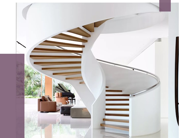 Винтовые лестницы в Копейске под ключ от 48749 руб. | ПРОЛЁТ-Кпс