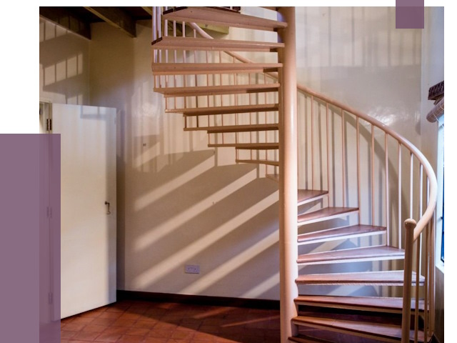 Изготовление винтовых лестниц на заказ в Копейске от 76459 руб. | ПРОЛЁТ-Кпс