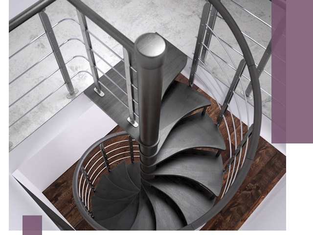 Демонтаж винтовых лестниц в Копейске — быстро и безопасно