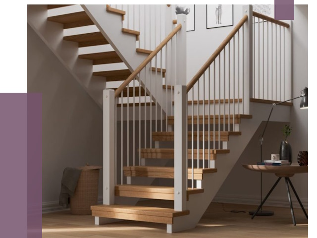 Маршевые лестницы в Копейске от 38230 руб. — монтаж | ПРОЛЁТ-Кпс