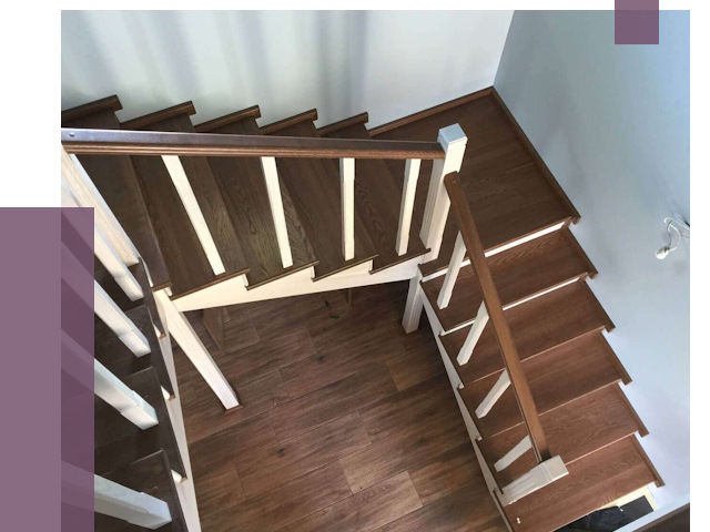 Изготовление П-образных лестниц в Копейске от 15241 руб.