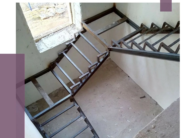 Монтаж лестниц на металлокаркасе в Копейске от 12829 руб. — ПРОЛЁТ-Кпс