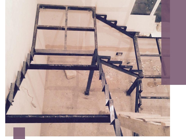 Монтаж лестниц на металлокаркасе в Копейске быстро и качественно