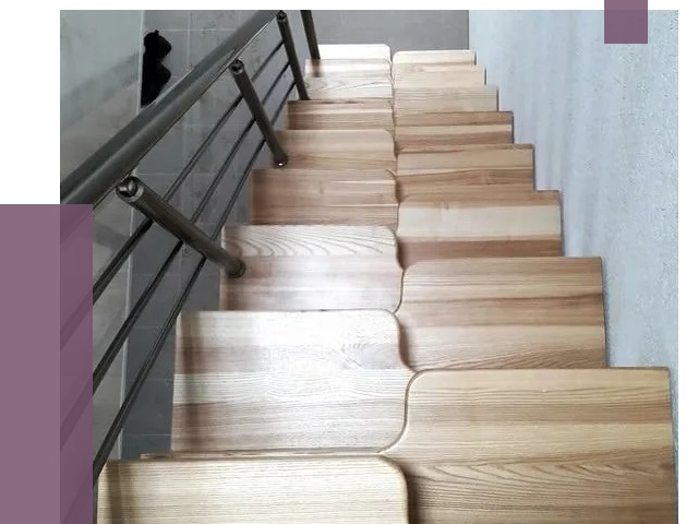 Лестницы гусиный шаг в Копейске от 13085 руб. под ключ | ПРОЛЁТ-Кпс