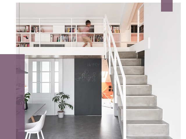 Лестницы для двухуровневой квартиры в Копейске от 177037 руб. | ПРОЛЁТ-Кпс