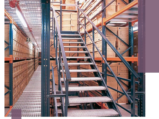 Лестницы складские прочные и безопасные под ключ в Копейске