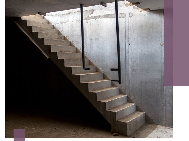 Изготовление и монтаж лестниц в подвале в Копейске