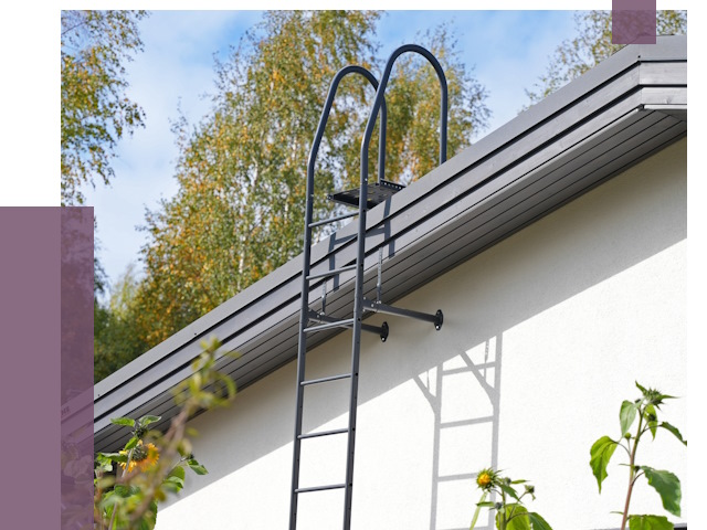 Лестницы на крышу в Копейске от 19192 руб. — монтаж и монтаж ПРОЛЁТ-Кпс