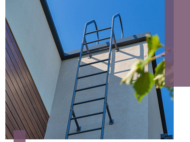 Лестницы на крышу в Копейске — изготовление, монтаж, демонтаж