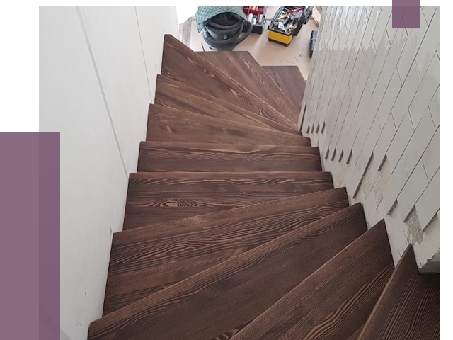 Замена ступеней лестницы в Копейске от 8416 руб.  | ПРОЛЁТ-Кпс