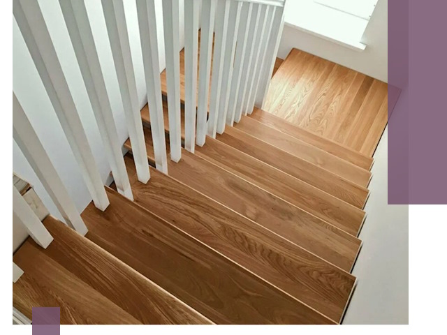 Лестницы из бука в Копейске: изготовление, монтаж и демонтаж