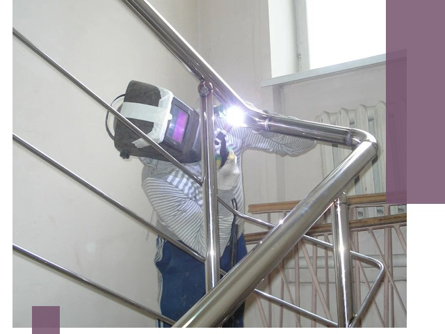 Монтаж перил и ограждений качественно в Копейске