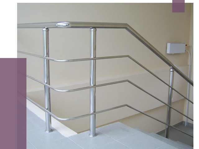 Алюминиевые перила в Копейске от 6363 руб. под ключ | ПРОЛЁТ-Кпс