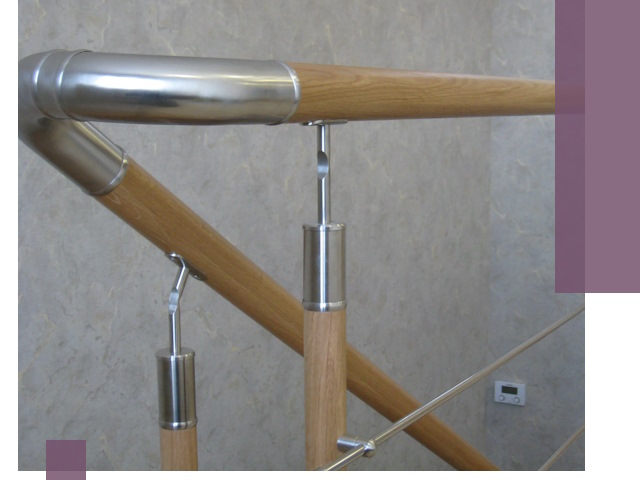 Комбинированные перила на заказ в Копейске — монтаж и производство