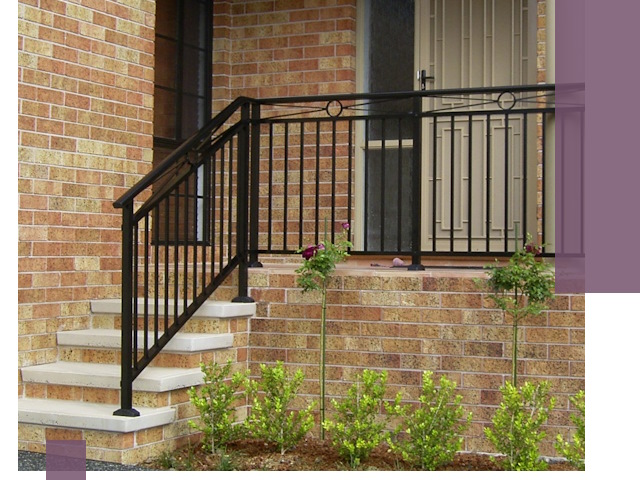 Уличные перила из металла под ключ в Копейске