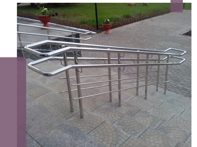 Перила для инвалидов в Копейске от 7615 руб. под ключ | ПРОЛЁТ-Кпс