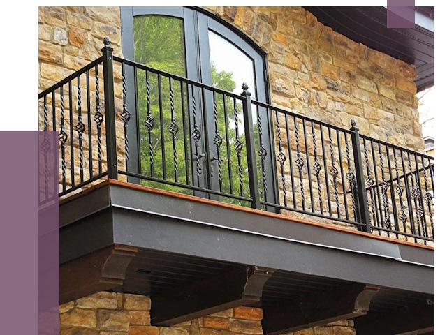 Балконные ограждения в Копейске от 8056 руб. — купить | ПРОЛЁТ-Кпс