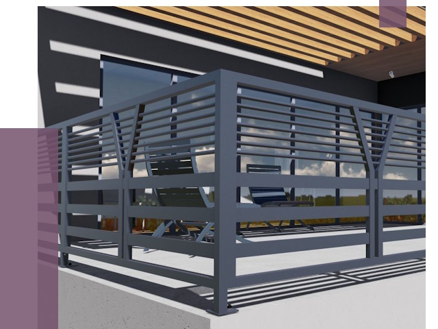 Изготовление балконных ограждений в Копейске от 10776 руб. | ПРОЛЁТ-Кпс