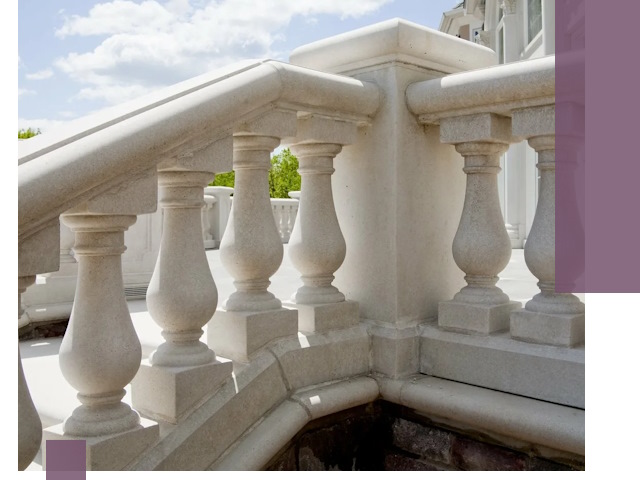 Балюстрады из металла и камня под ключ в Копейске