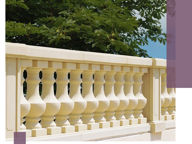 Установка балюстрады в Копейске: изготовление и монтаж под ключ