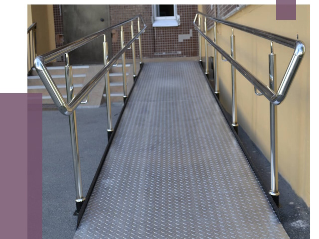 Пандусы в Копейске от 12316 руб. — установка для инвалидов | ПРОЛЁТ-Кпс