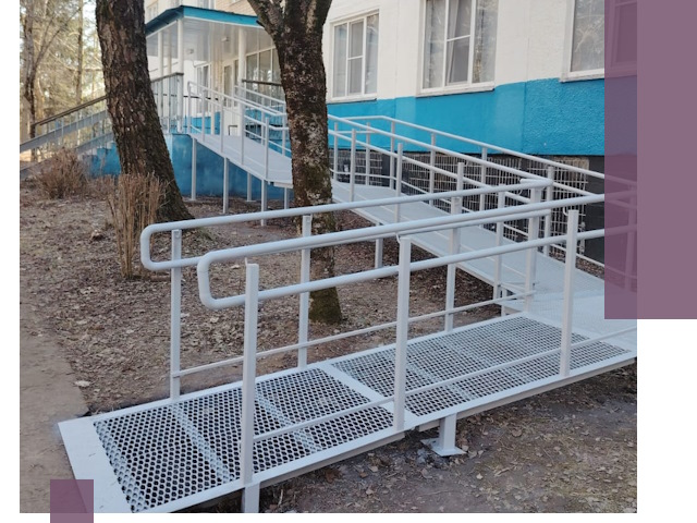 Пандусы под ключ в Копейске: изготовление, монтаж и демонтаж