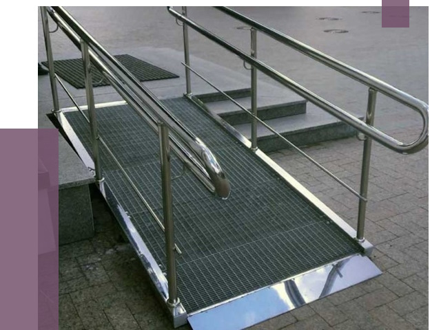 Монтаж пандусов для инвалидов в Копейске от 8641 руб. под ключ | ПРОЛЁТ-Кпс