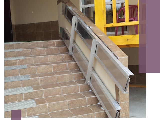 Откидные пандусы под ключ в Копейске — монтаж и демонтаж