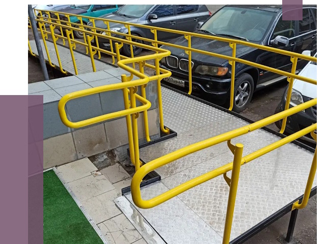 Стационарные пандусы в Копейске от 12316 руб. | ПРОЛЁТ-Кпс