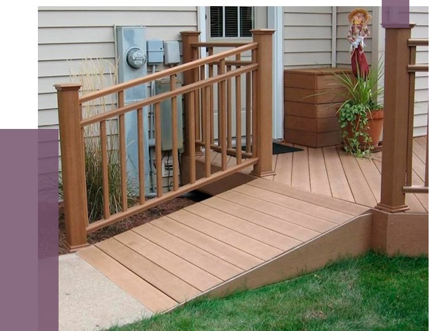 Пандус на крыльцо в Копейске под ключ от 7800 руб. 