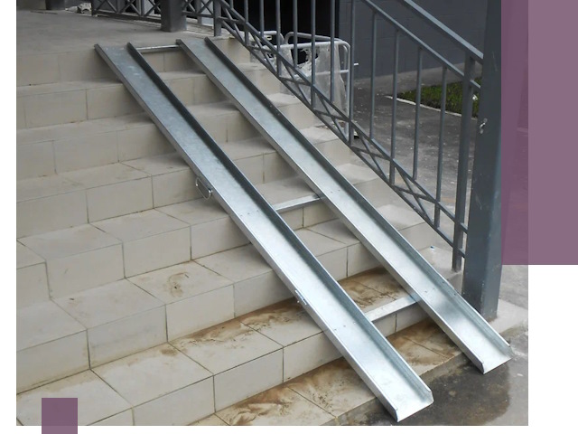 Пандусы для детских колясок в Копейске: изготовление и монтаж