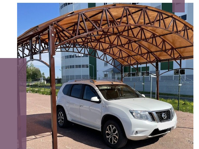 Недорогие навесы в Копейске от 43105 руб. | ПРОЛЁТ-Кпс