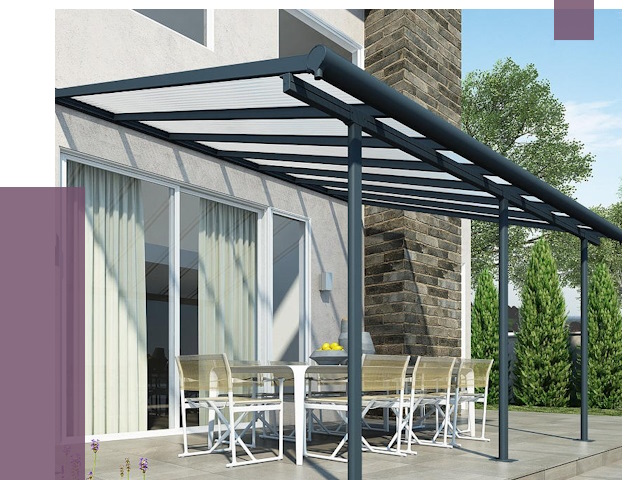 Навесы пристенные в Копейске от 9134 руб. — монтаж и установка | ПРОЛЁТ-Кпс