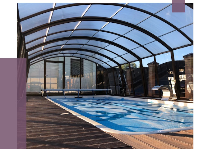 Навесы для бассейна в Копейске от 16831 руб. под ключ | ПРОЛЁТ-Кпс