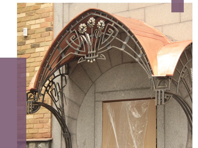 Арочные козырьки в Копейске от 14625 руб. 