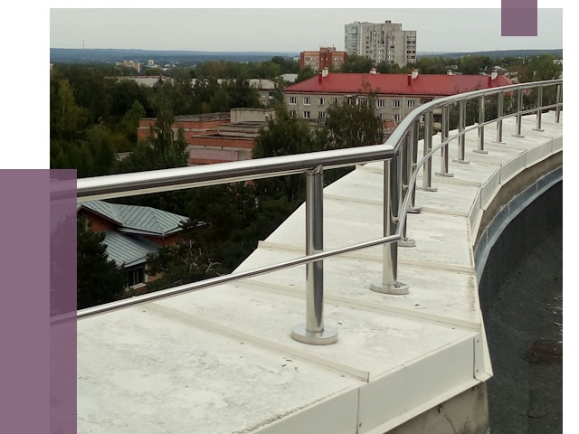 Парапеты и ограждения кровли в Копейске от 4978 руб.