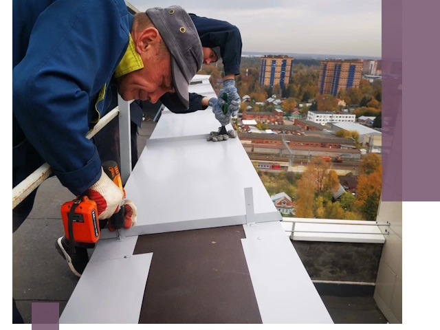 Монтаж парапетов в Копейске — установка прочных металлических ограждений