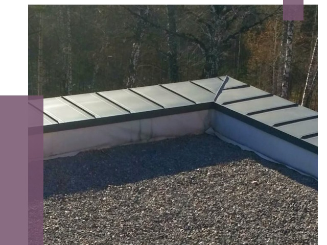 Металлические парапеты в Копейске от 4310 руб. под ключ | ПРОЛЁТ-Кпс